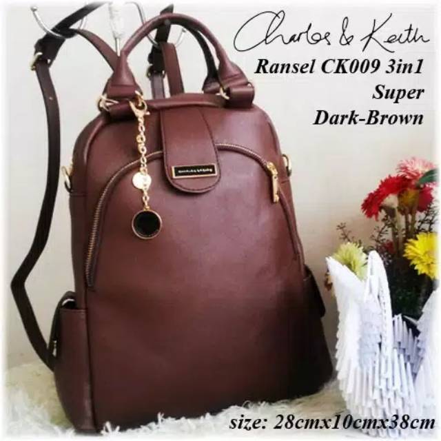 Ck ransel tas 3in1 charles keith