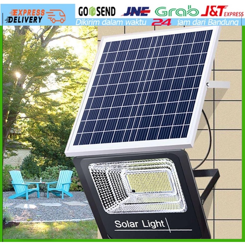 NEW LAMPU SOROT SOLAR CELL LED TENAGA SURYA LAMPU TENAGA MATAHARI LAMPU SOROT 85W Outdoor