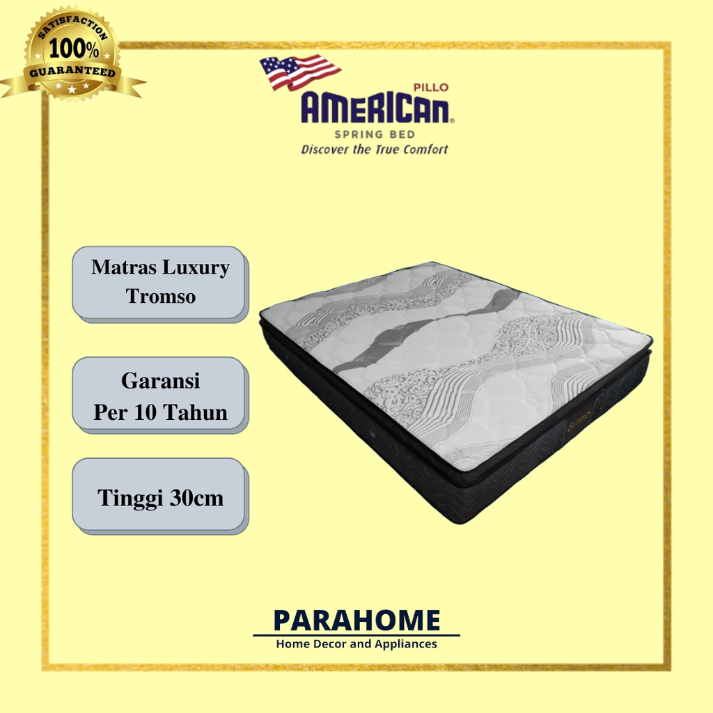 Spring Bed / Matras / Kasur American Luxury Tromso