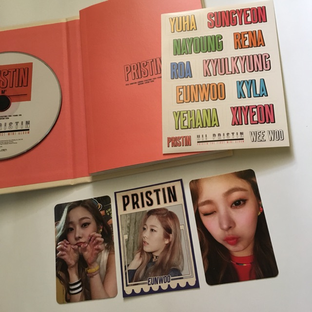 Pristin HiPristin EUNWOO set (Album Sold)