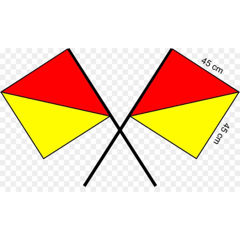 

bendera semaphore pramuka sd smp sma murah