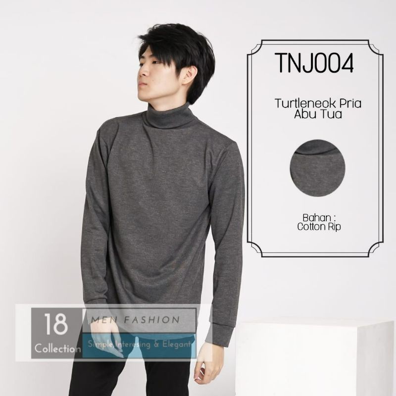 Kaos TurtleNeck / Jaket Turtle Neck / Kaos Kerah Panjang / Sweater tipis / Jaket Tipis / Turtleneck