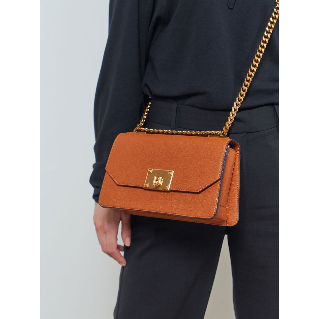 TAS CK METALLIC CROSSBODY BAG - CK046