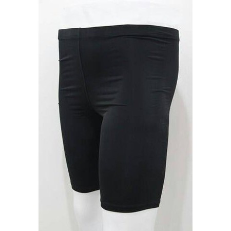 Celana Manset Renang Sepeda Bola Baselayer Legging Pendek Ketat Hitam polos LKL