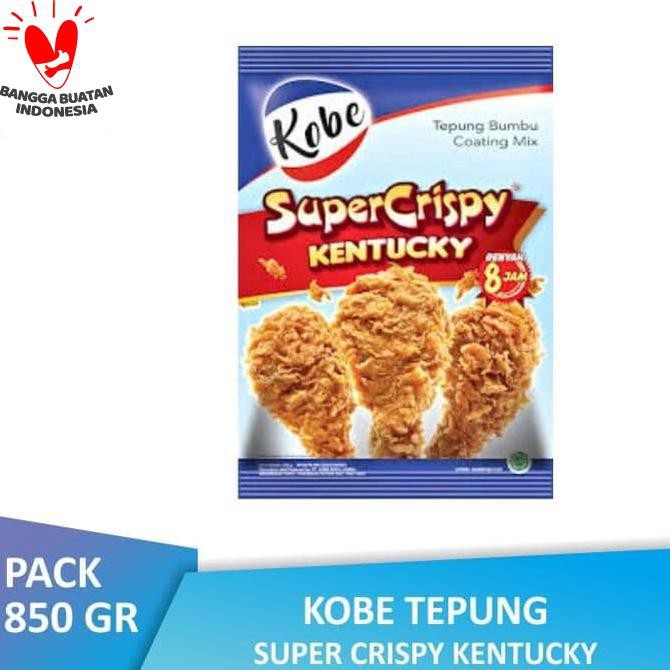 

Promo Awal tahun PACK KOBE Tepung Bumbu Kentucky Super Crispy 850gr Diskon