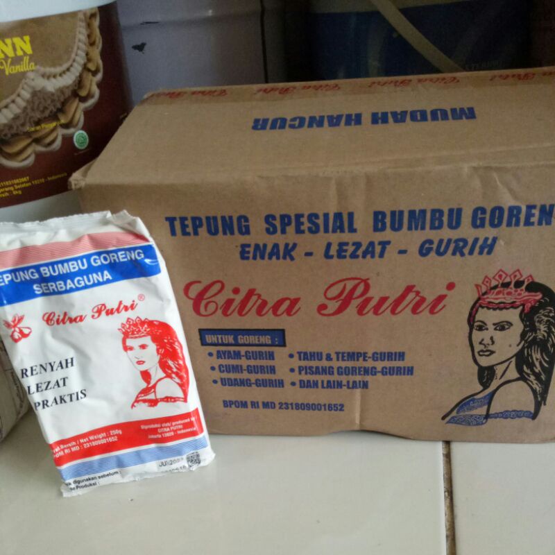 

tepung bumbu goreng serbaguna putri 250gr