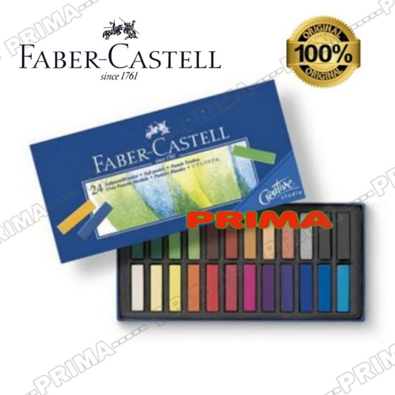 

DRY CRAYON / SOFT PASTEL FABER CASTELL isi 24