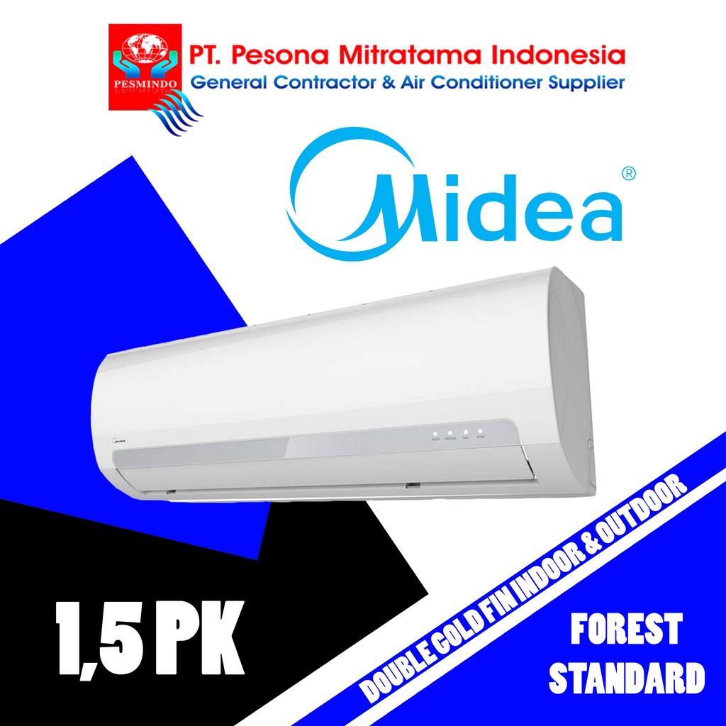 AC SPLIT MIDEA STANDART 1,5 PK (MSAF12CRN2)