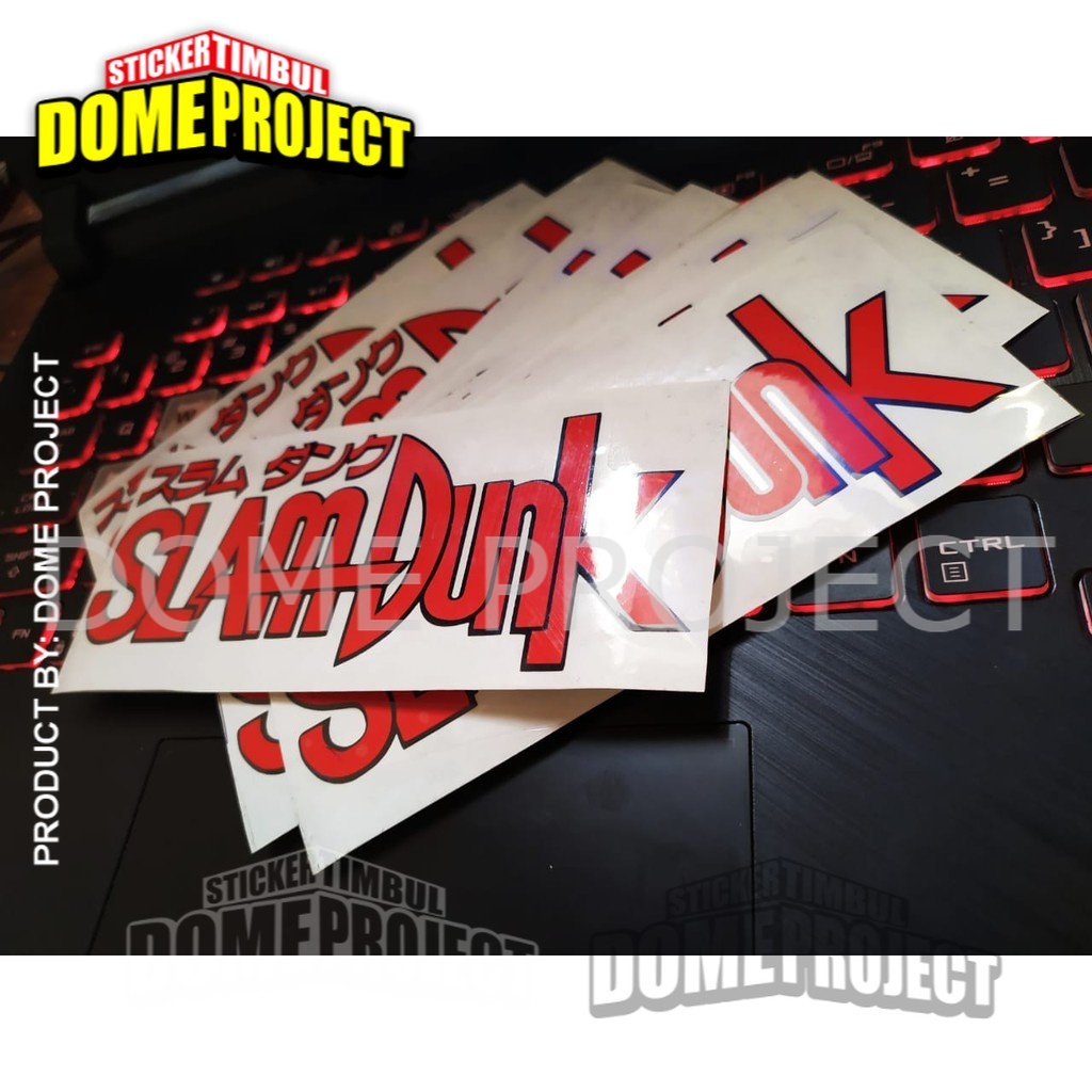 SLAMDUNK ANIME STIKER CUTTING SATUAN STIKER MOBIL OUTDOOR IMPORT