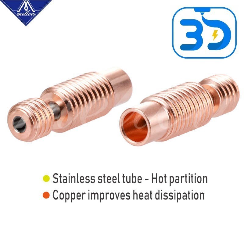 Original Mellow All-Metal NF V6-Crazy Heat Break Copper &amp; Stainless