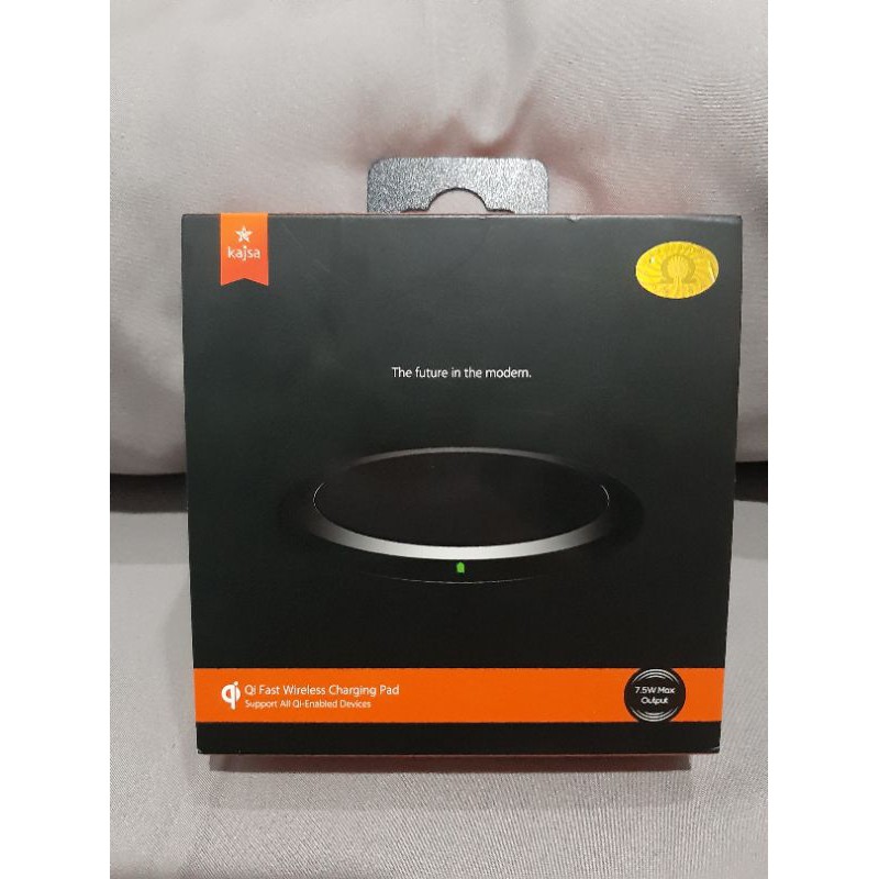 Kajsa W6 Qi Fast Wireless Charger (Black)