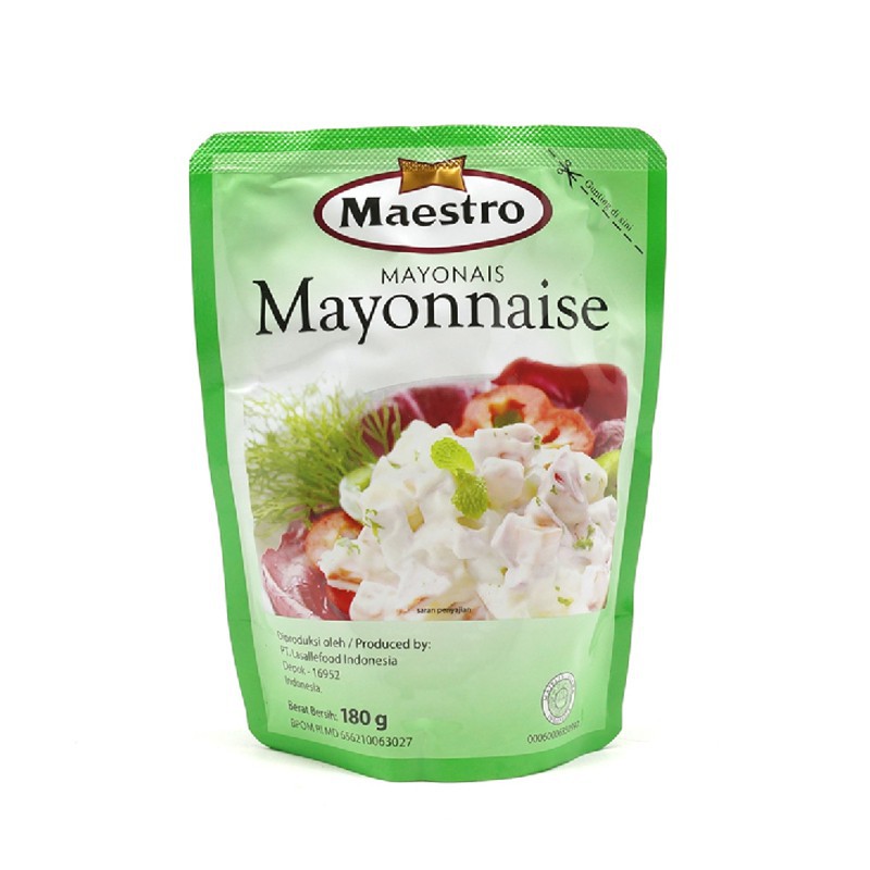 

Maestro Mayonaise Original Pouch 180gr