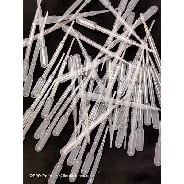 Pipet Plastik 3ml Pipet Paster 3ml ( isi 10pcs )