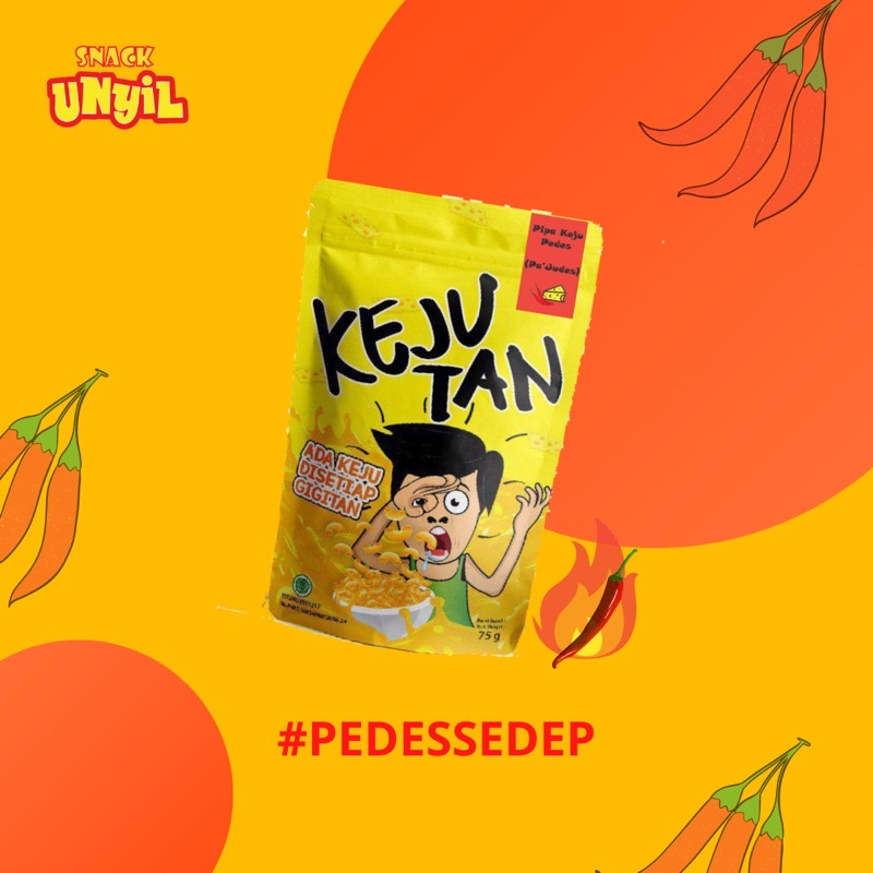 

Snack Unyil Makaroni Keju Pedas