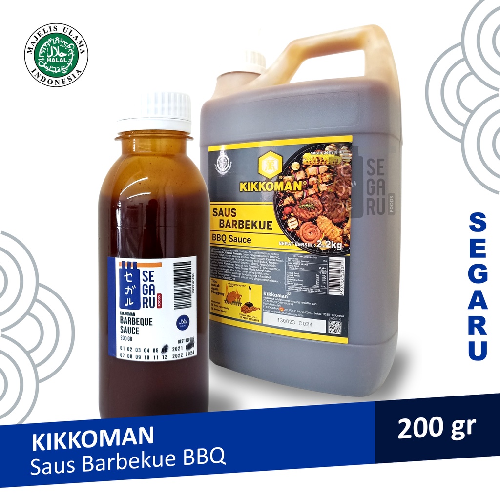 Kikkoman Saus Barbeque BBQ Sauce Halal