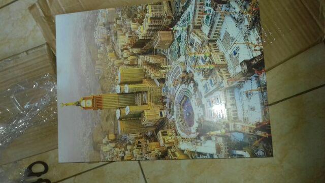 Hiasan Dinding Walldecor Rumah Hiasan Kabah Hiasan Kota Mekkah Hiasan Islami Ukuran 30x40