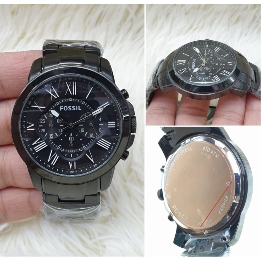 Mega Sale  Jam Tangan Pria Keren F0ss1l  Type FS5119- FS4832 Stainless Steel Quartz Jam Tangan Pria 