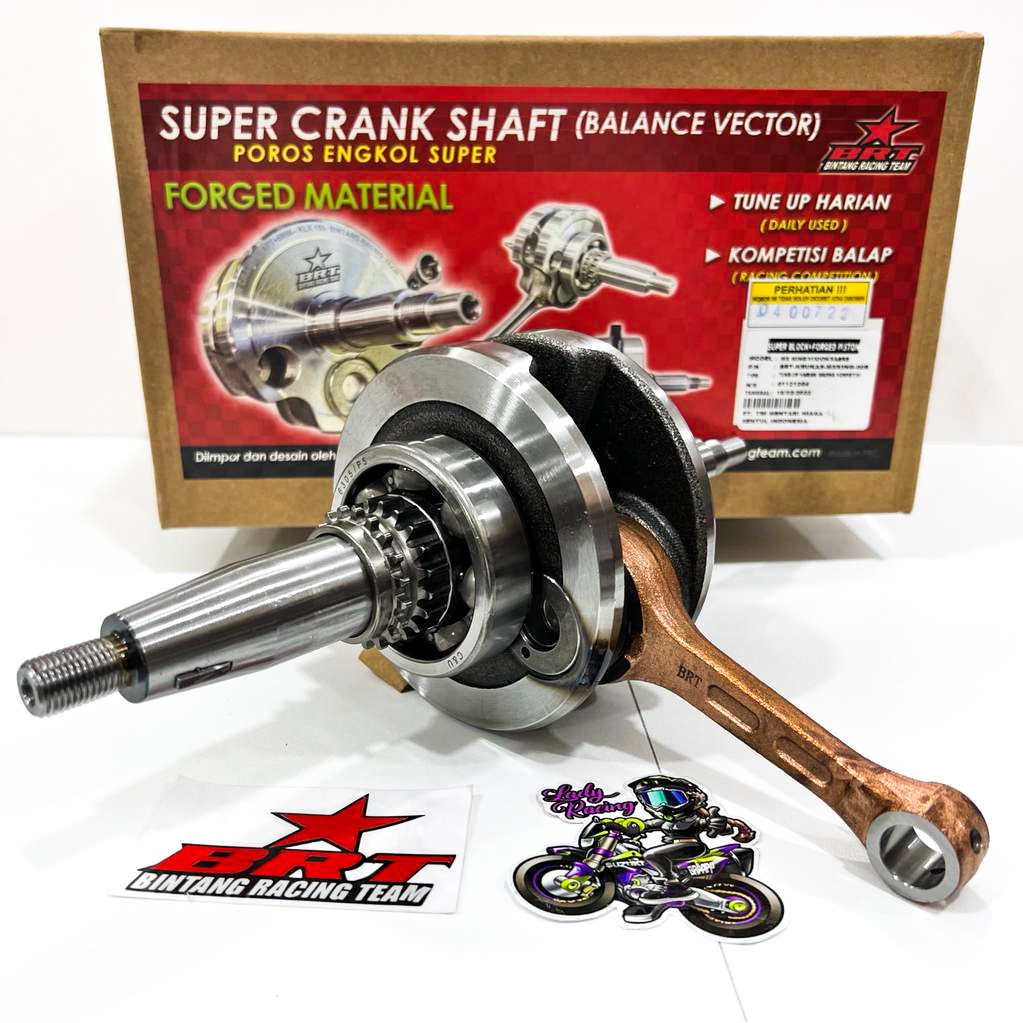 KRUK AS CRANKSHAFT BRT GEN 2 WR 155 MX KING MX NEW MX 5 Speed NVL NVA VIXION R15  XABRE