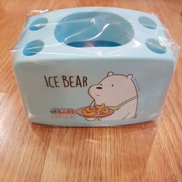 Toothbrush Holder Bracket Container Ice Bear Bukan Miniso Japan