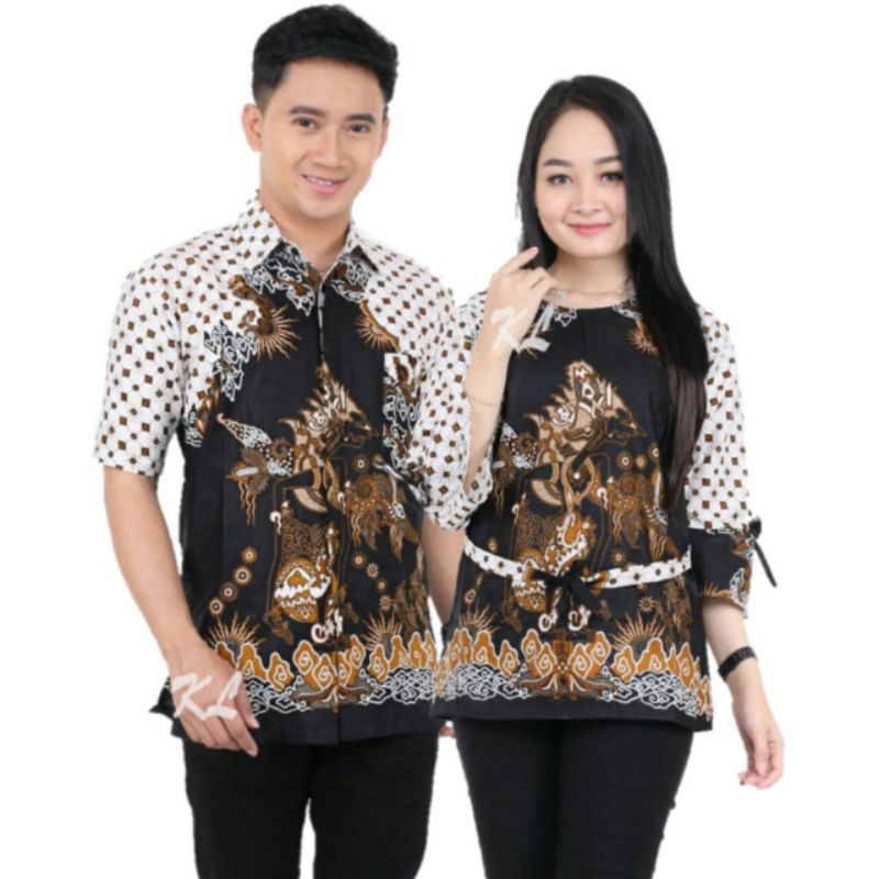 baju couple batik motif wayang ~ baju seragam