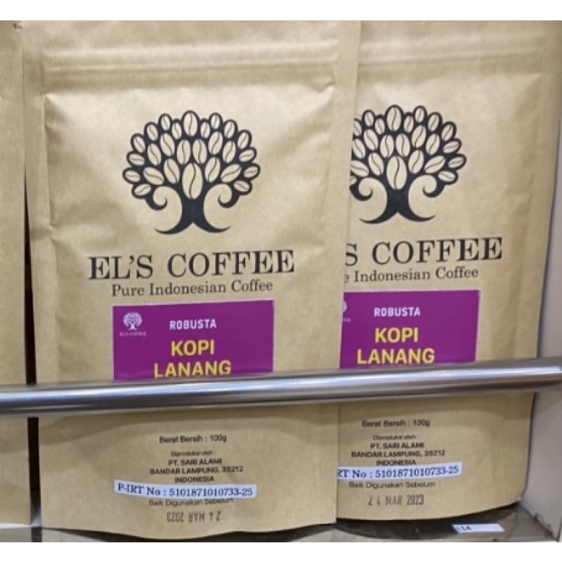 

Kopi Lampung El’s Coffee Lanang (Peaberry) 100 gram