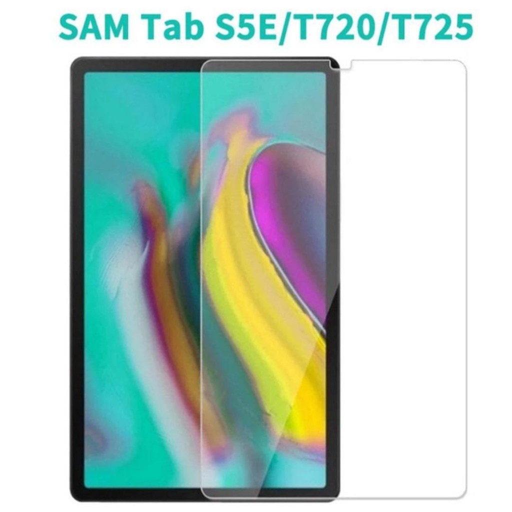 Samsung Galaxy Tab S5e T725 / Tempered Glass Clear Anti Gores Kaca