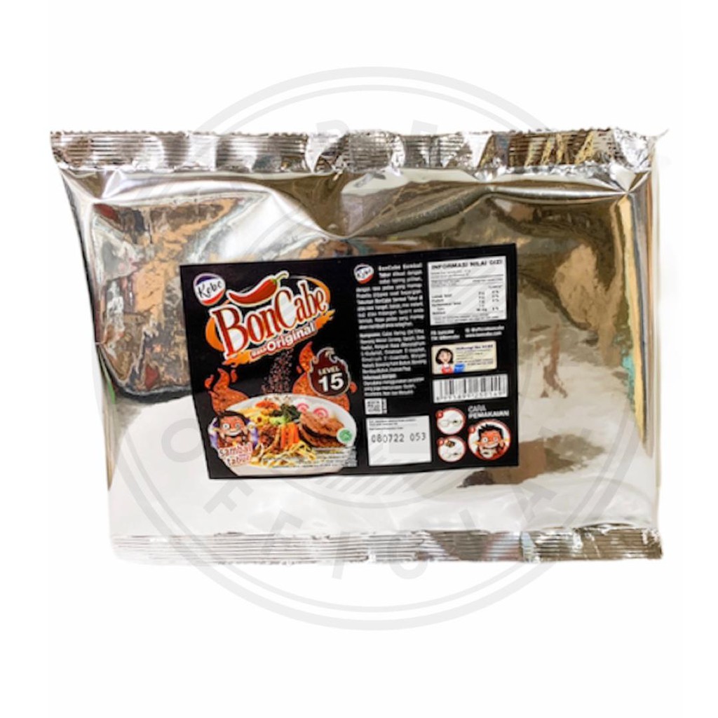 

Boncabe Rasa Original 230 Gram / Sambal Tabur 230gr ( level 15 )