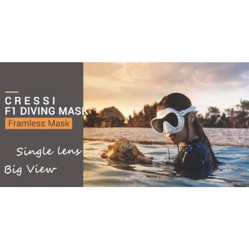 Diving Mask Cressi F1