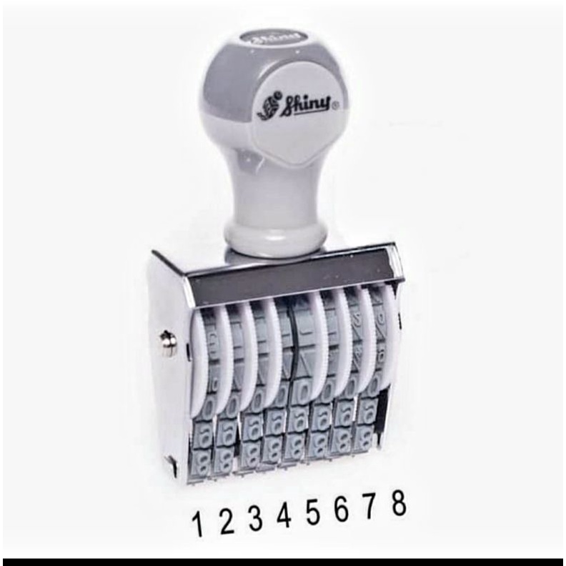 

Stempel Shiny N28 Angka( 8 Digit) RB9