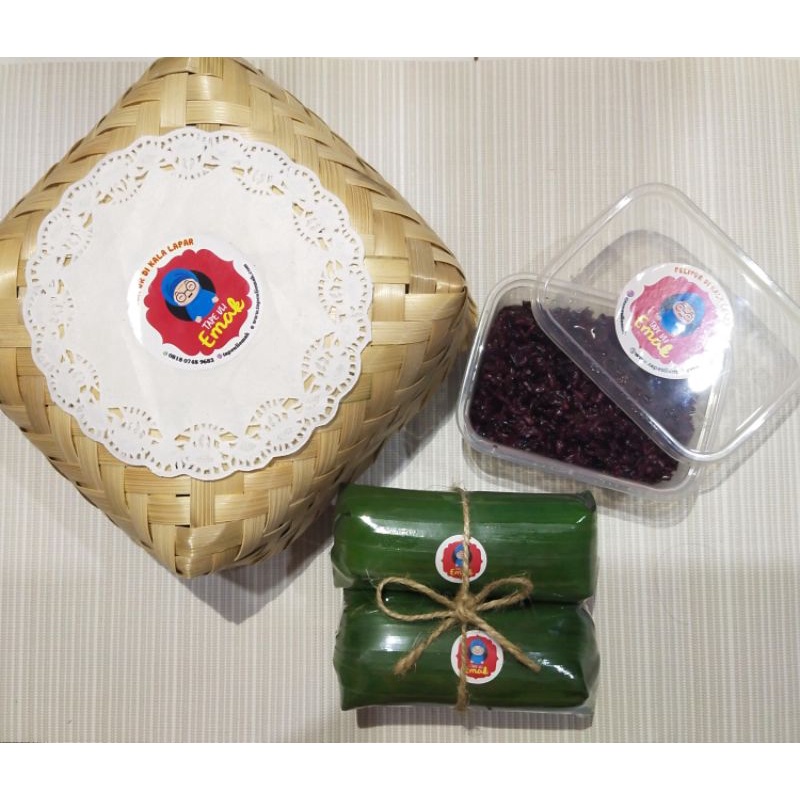 

Tape Uli Paket Small Uli Isi 4 per Uli 115gr & Tape Ketan Hitam 240gr