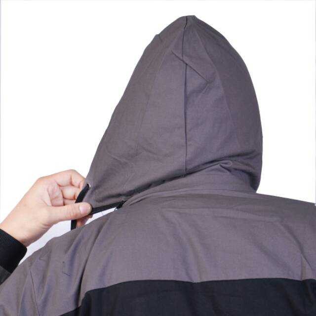 Terlaris Kent Parka Reglan Darkgrey Black Keren