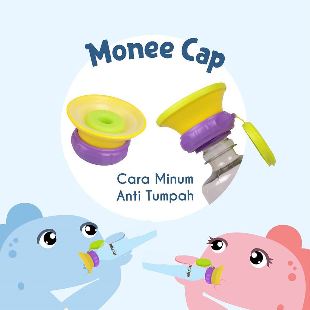 Monee Cap 18m+ (Untuk Botol Minum)