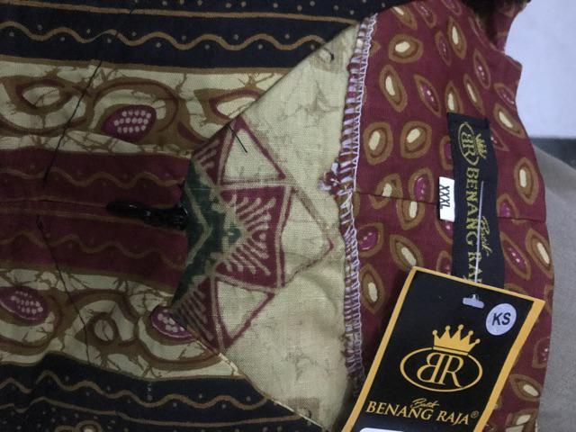 Benang Raja Tunik Batik Wanita Lengan Panjang Ukuran M L Xl