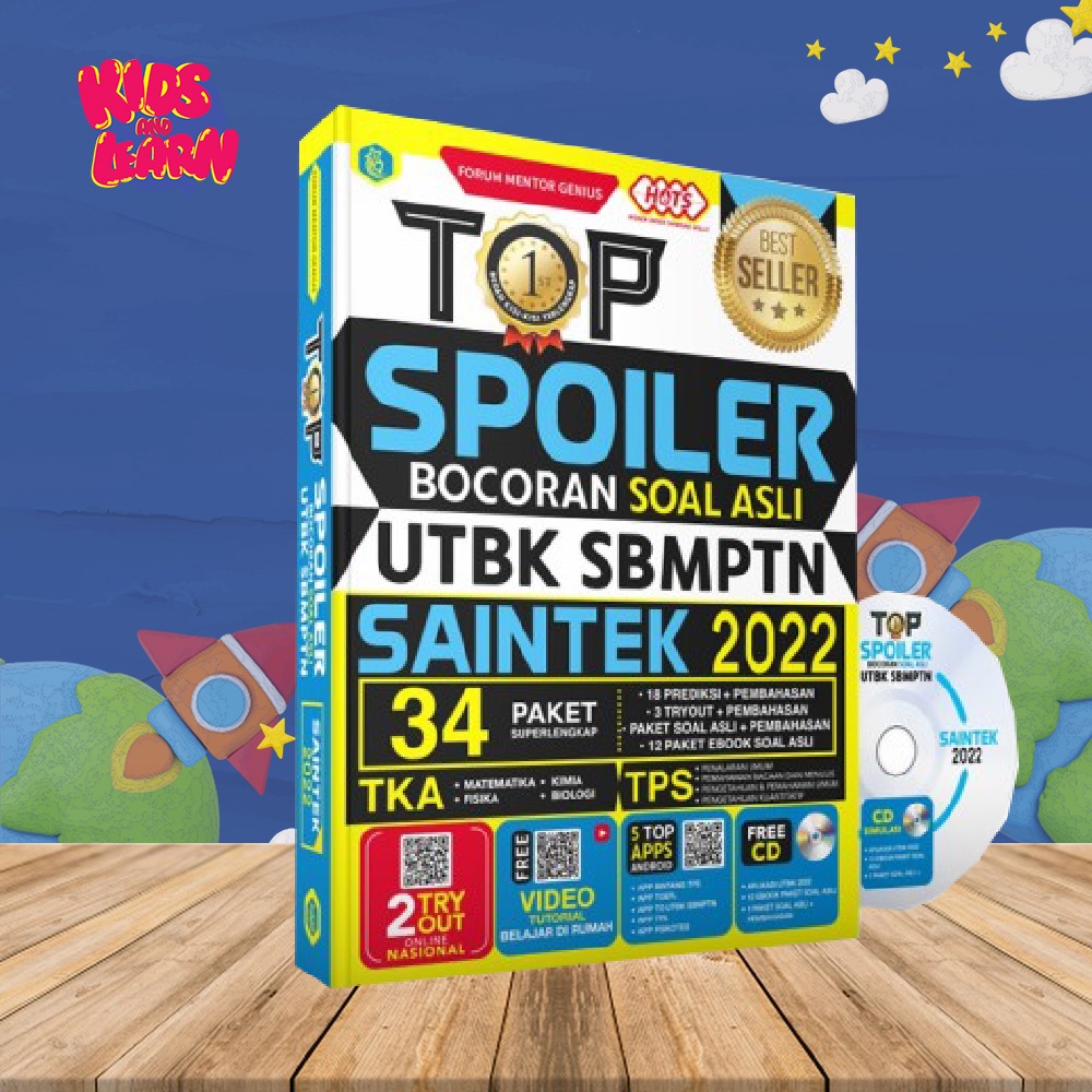 Buku Bimbingan Soal Tes Utbk Sbmptn Top Spoiler Bocoran Soal Asli Utbk Sbmptn Saintek 2022 Bonus Cd