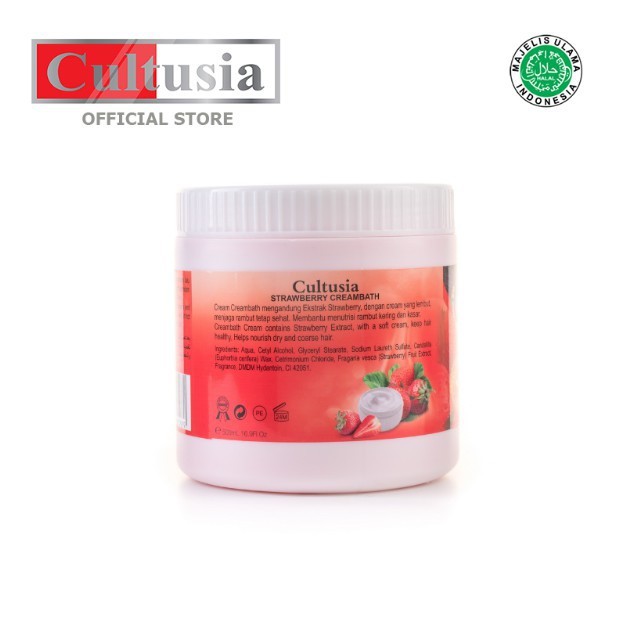 Cultusia Creambath Strawberry 500ml