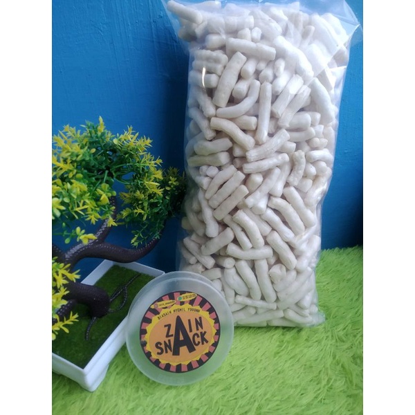

Krupuk Tongkol Ori,Balado dan Cabe ijo kemasan 250gr