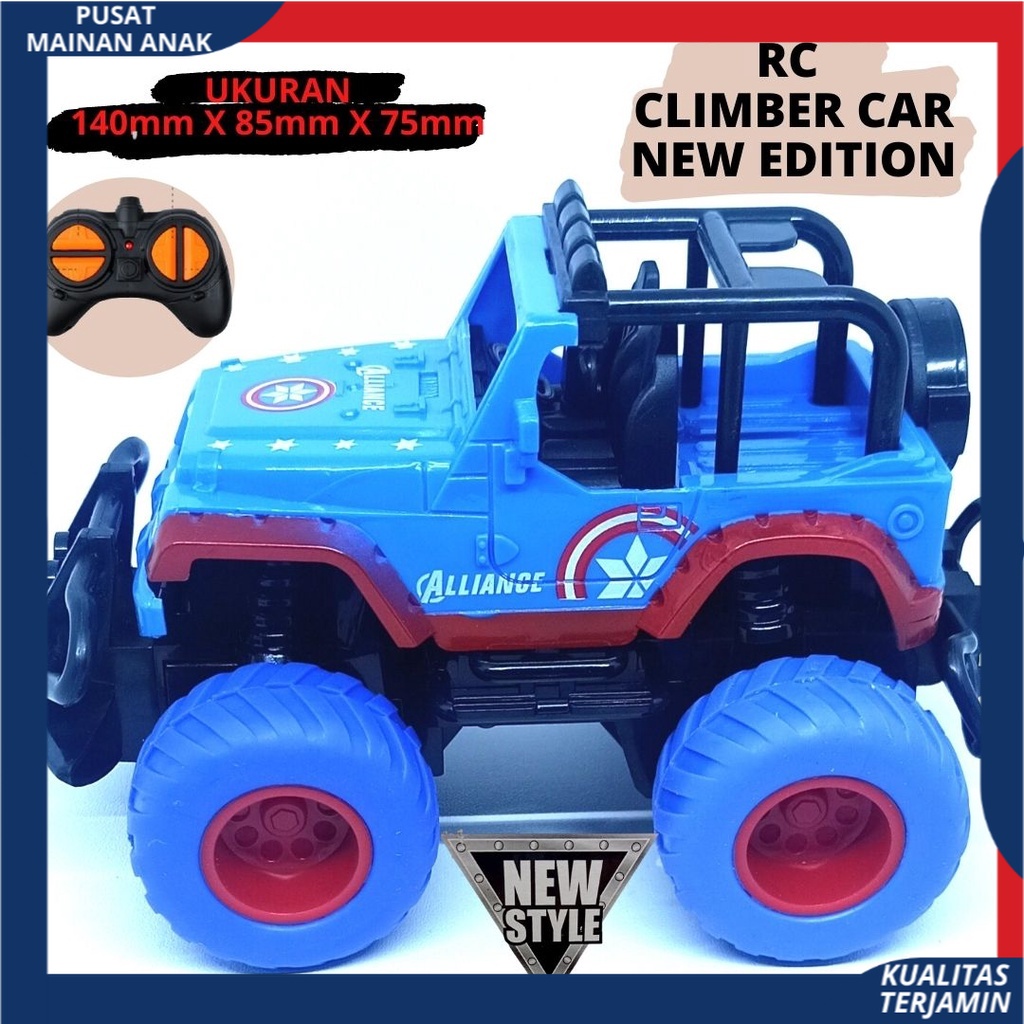 [PROMO] mainan mobil remot kontrol bentuk unik dan aman rc car toys SNI mainan terbaru