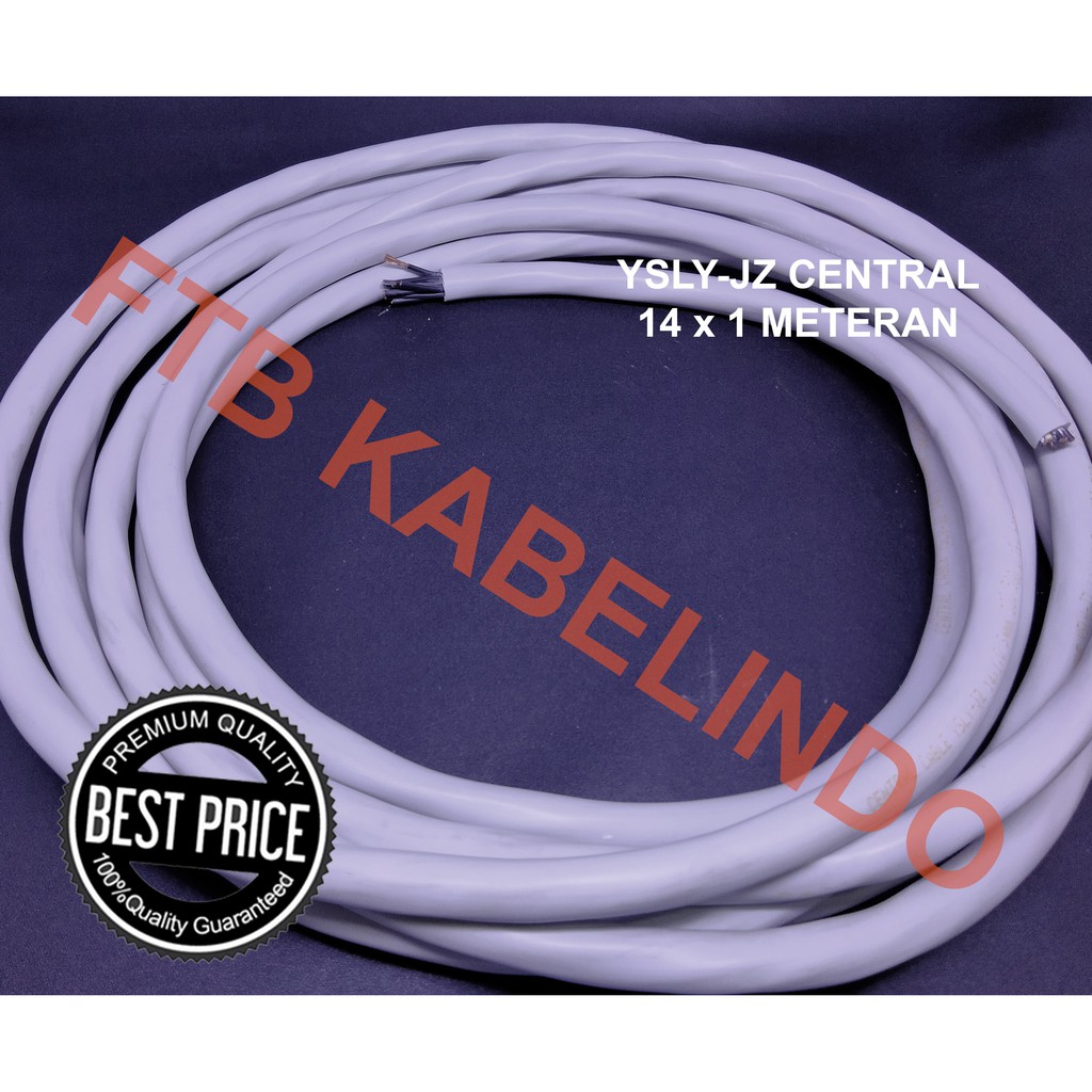 YSLY-JZ 14x1 Sqmm 500V CentralKabel ( Delta YSLY-JZ 14x1mm YSLY 14x1mm YSLY 14x1 KABEL KONTROL )