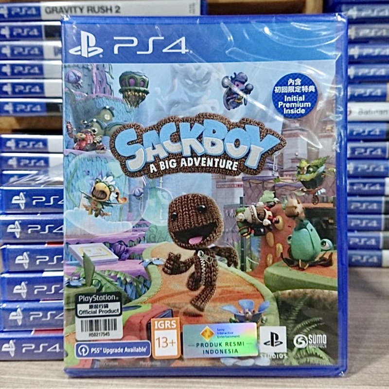 Sackboy A Big Adventure Ps5 Ps4 Game Kaset Original Sony Playstation 4 5 Games Ps 5 Ps 4 Sack Boy Ga