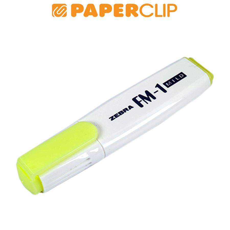 

HIGHLIGHTER ZEBRA FM-1 MILD YELLOW