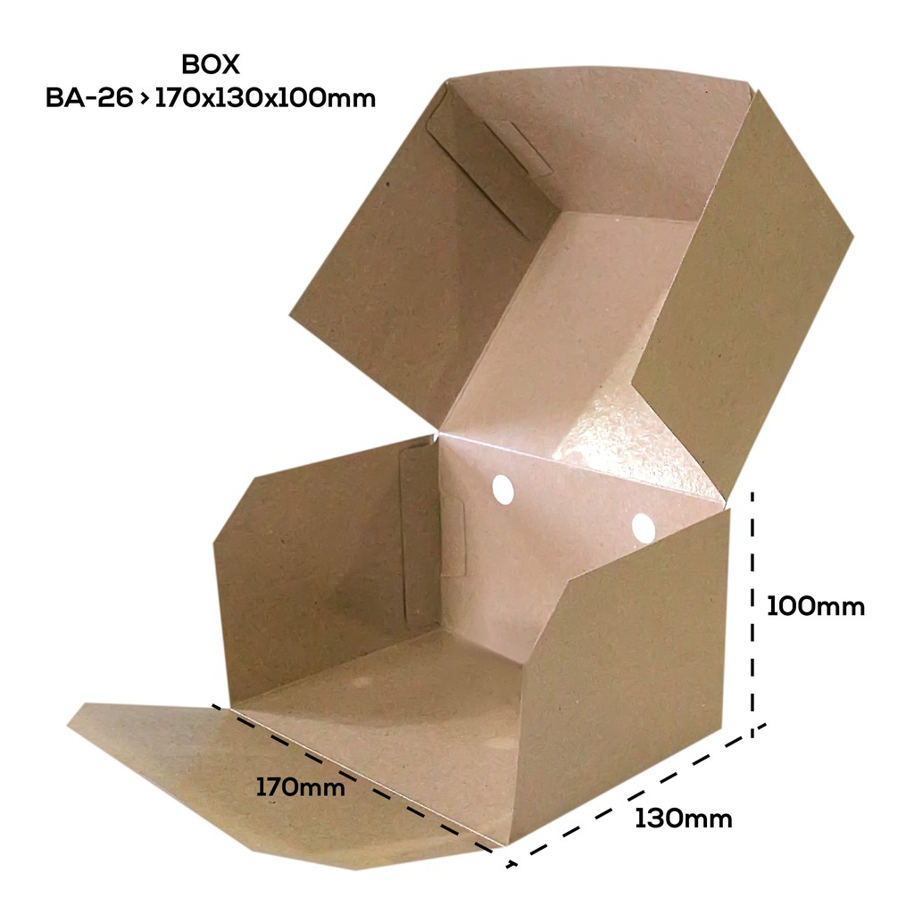 Box Kue Box Cake Dus Bakery 17X13X10 (B26K4-Laminasi)