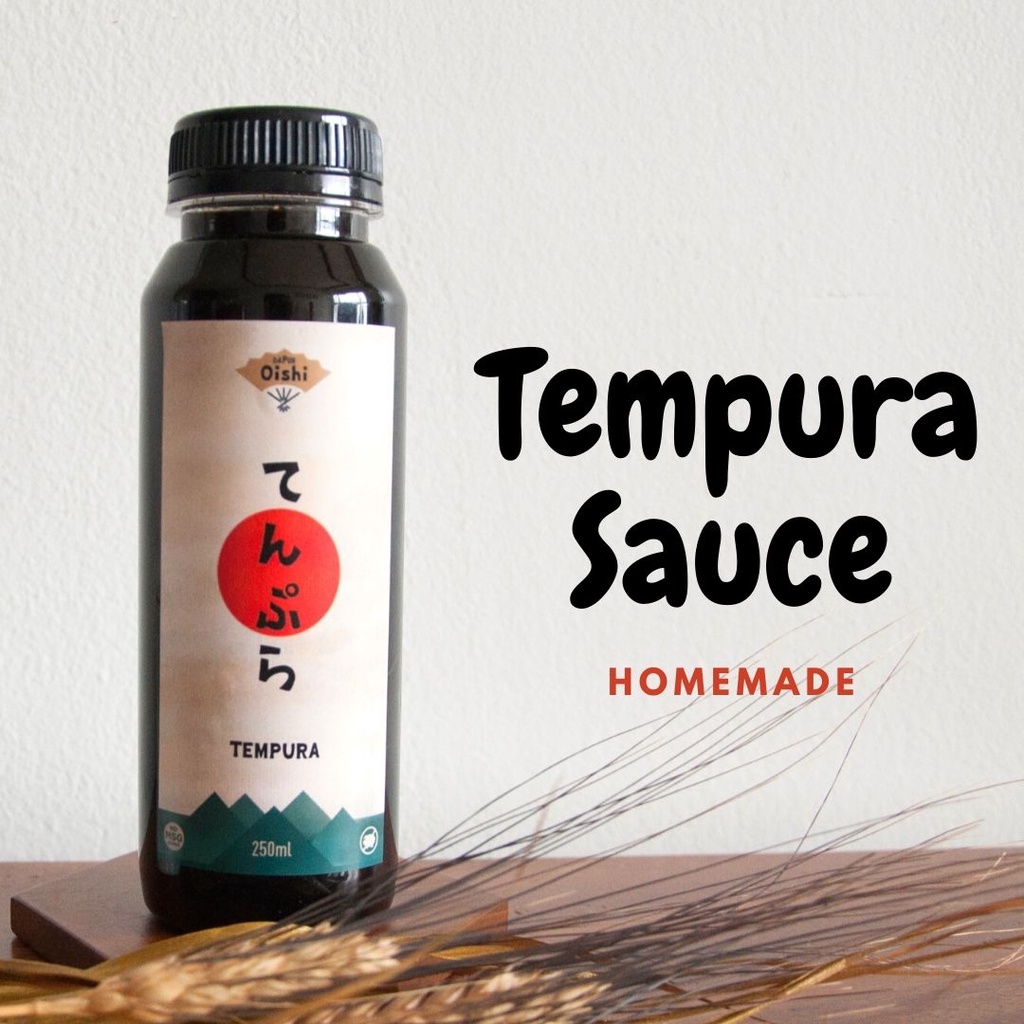 

Tempura Sauce | Dapur Oishi | Saus Homemade Masakan Jepang Bumbu