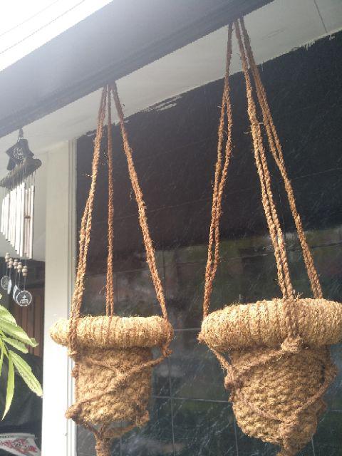 Pot Gantung Pot Serabut Kelapa Sabut Kelapa Pot Anggrek E