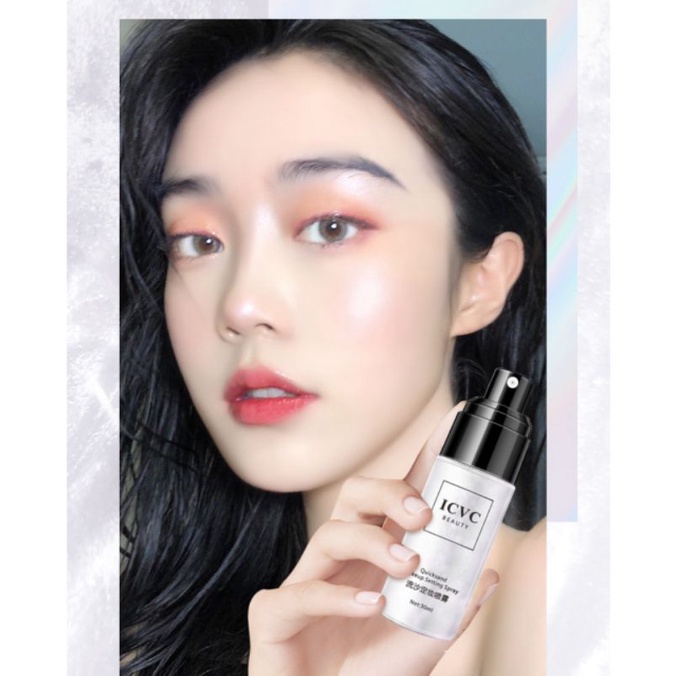 ICVC QUICKSAND MAKEUP SETTING SPRAY UNTUK MENJAGA MAKEUP TAHAN LAMA