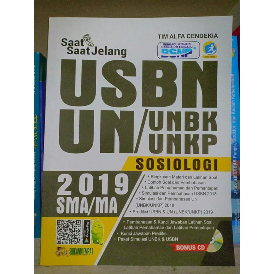 Soal Sma Saat Saat Jelang Un Usbn Unbk Unkp Sosiologi Sma 2019