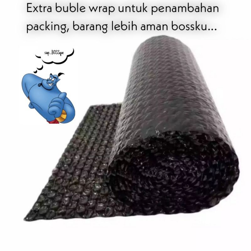 

Tambahan Buble wrap untuk setiap paket aman