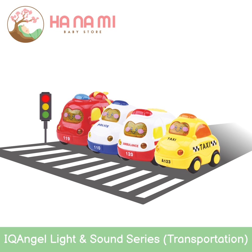 IQAngel Light &amp; Sound Toys - Mainan BPA Free