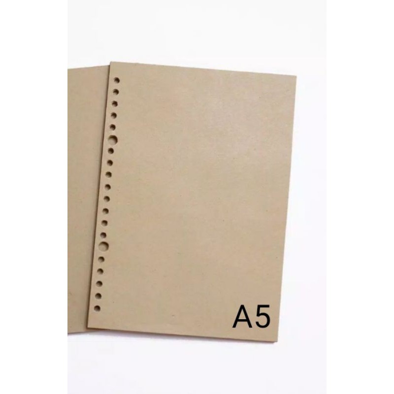 

Kraft Loose Leaf A5/B5 (RA75)