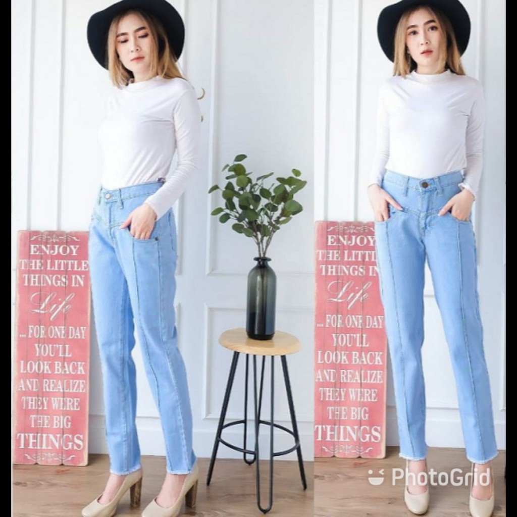 IB CELANA BOYFRIEND ALEXA JEANS TERBARU