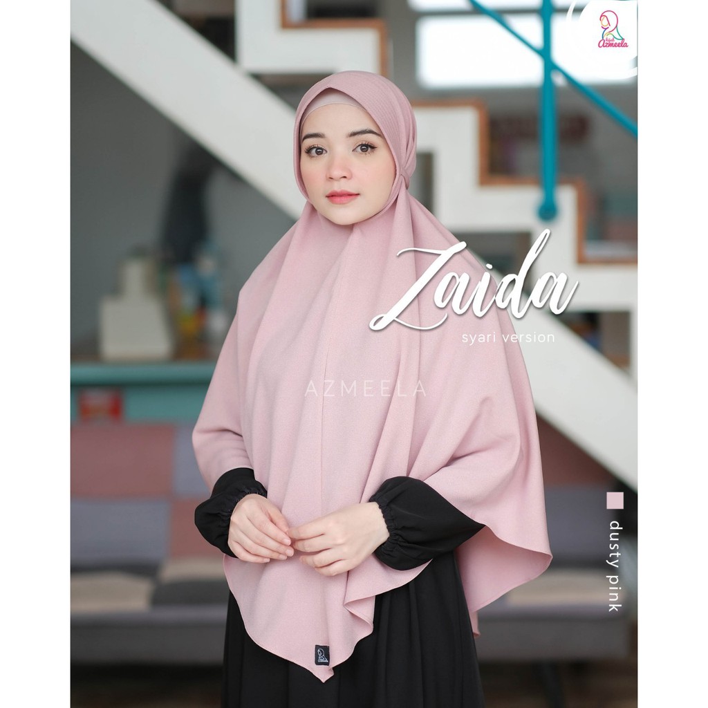 Azmeela Zaida Syar'i Khimar Instant with Pad